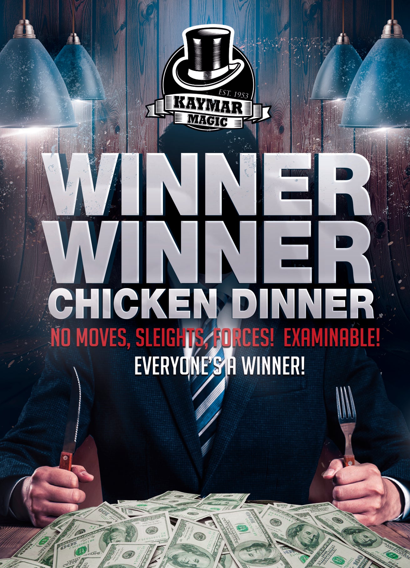 WINNER WINNER (CHICKEN DINNER!) By Liam Montier - Kaymar Magic