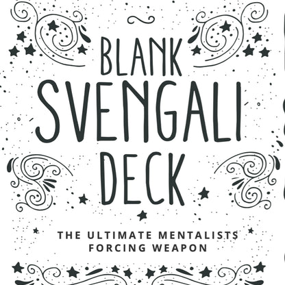 Blank Svengali Deck - Kaymar Magic