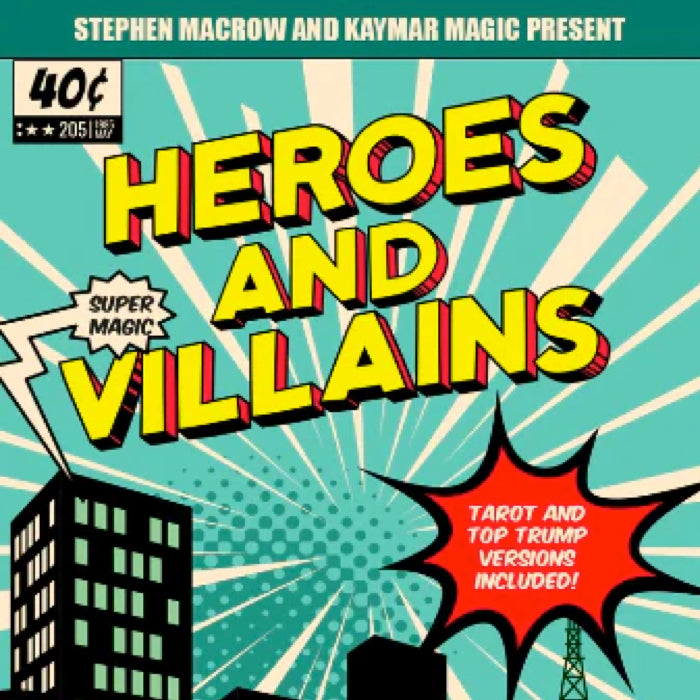 Heroes and Villains by Stephen Macrow - KAYMAR EXCLUSIVE!