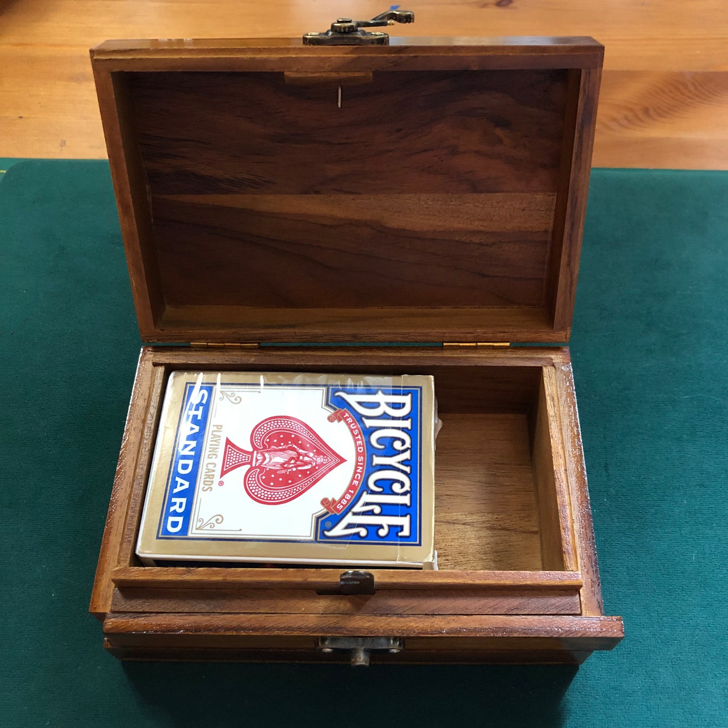 Spirit Locking Box (Teak Wood)