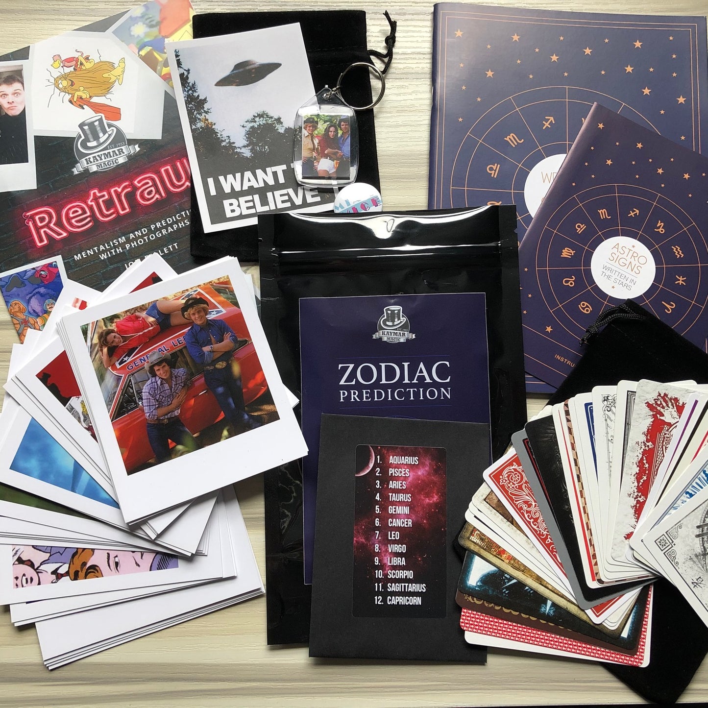 The ZODIAC PREDICTION Lockdown BUNDLE!  SAVE £34.99!  JUST 10 SETS AVAILABLE! - Kaymar Magic