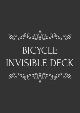 The Invisible Deck - Bicycle Stock - Kaymar Magic