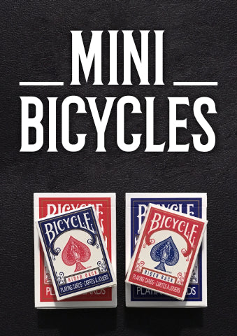 Mini Bicycle Card Decks - Blue and Red - Kaymar Magic
